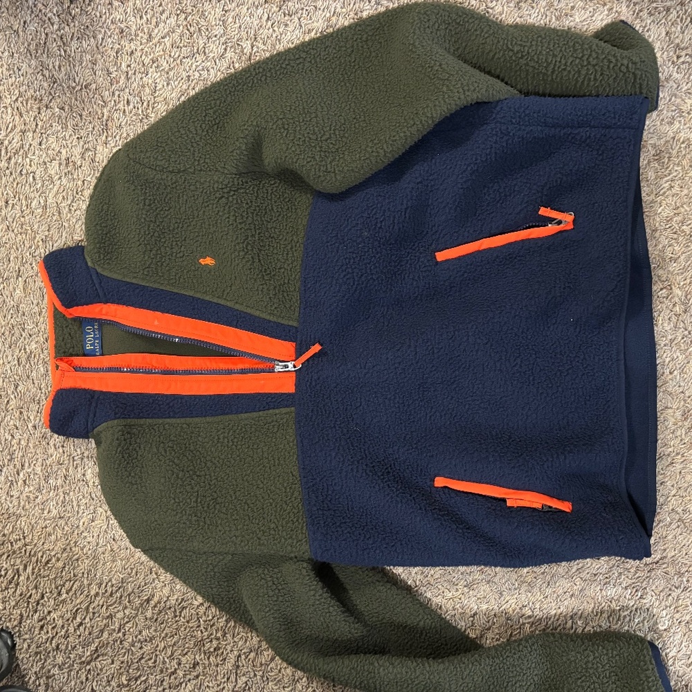 3/4 zip boys jacket